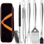 Leonyo 6-Piece Heavy-Duty BBQ Grilling Tool Set