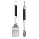 Weber Stainless Steel Grilling Tongs and Spatula Set