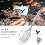 8-Piece BBQ Grill Tools Set with Bag