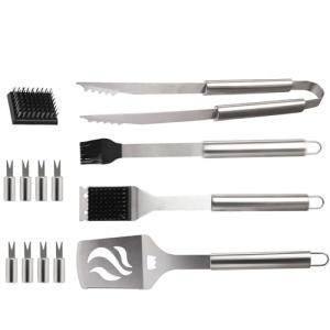 Dr. Camp 13-Piece Stainless Steel Grill Set