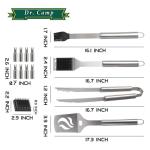 Dr. Camp 13-Piece Stainless Steel Grill Set