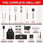Heavy Duty Stainless Steel BBQ Grill Set