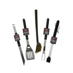 5-Piece Stainless Steel BBQ Tool Set