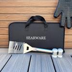SearWare Stainless Steel Grill Tool Set Bundle