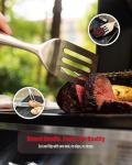 Heavy-Duty BBQ Grilling Tools Set with Spatula, Fork, Tongs