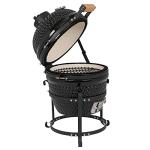 Vasitelan 13 Inch Portable Kamado Charcoal Grill