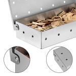 Heavy-Duty Smoker Box, Tongs, and Brush Set