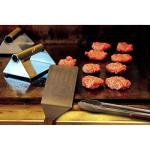 Heavy Duty Stainless Steel Grill Tongs and Spatula Set