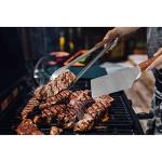 Heavy Duty Stainless Steel Grill Tongs and Spatula Set