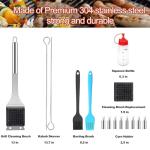 39-Piece BBQ Grill Tool Set with Storage Bag
