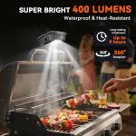 AuntyFey LED Grill Lights for Outdoor Cooking