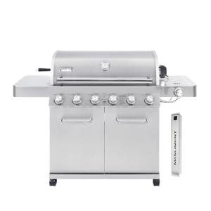 Monument 6-Burner Stainless Steel Propane Gas Grill