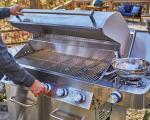 Monument 6-Burner Stainless Steel Propane Gas Grill