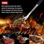 Premium BBQ Grill Tools Set for Outdoor Cooking