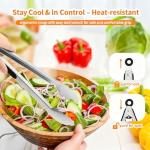 4-Piece Stainless Steel BBQ Grill Tool Set