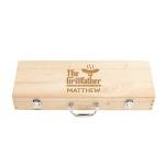 Personalized 11pc BBQ Grill Set for Dad