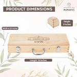 Personalized 11pc BBQ Grill Set for Dad