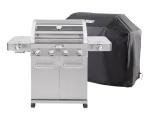 Monument Grills Propane Grill with Cover Bundle