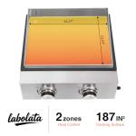 Portable Tabletop Gas Griddle for Camping & Tailgating