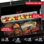 4-Burner Propane Gas Grill with Side Burner