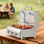 Bestfire 3-Burner Portable Gas Grill for Camping