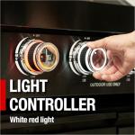 Modular BBQ Kitchen Island with Electric Rotisserie