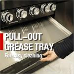 Modular BBQ Kitchen Island with Electric Rotisserie