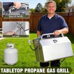 Bestfire 3-Burner Portable Gas Grill for Camping