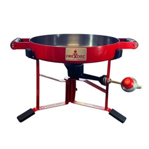 Ultra Portable Tabletop Propane Cooker in Red