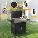 DIFY 3-Burner Outdoor Propane Gas Griddle Grill