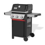 Weber Spirit E-310 3-Burner Gas Grill, Black