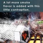 30.5 cm Stainless Steel Smokebox for Pellet Grills