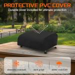 Portable 2-Burner Tabletop Gas Griddle Grill