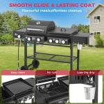 Lyromix 5-Burner Gas Grill and Griddle Combo