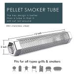 30.5 cm Stainless Steel Smokebox for Pellet Grills