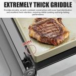 Propane Grill with Cover and Foldable Side Table