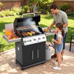 SKOK 5+1 Burners Infrared Gas Grill