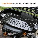 Portable Propane Gas Grill with Folding Cart