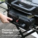 Portable Propane Gas Grill with Folding Cart