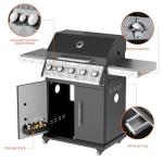 SKOK 5+1 Burners Infrared Gas Grill