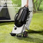 Portable Propane Gas Grill with Large Cooking Area