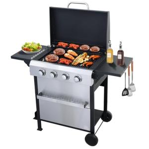 CIG Garden 4-Burner Propane Gas Grill
