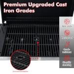 CIG Garden 4-Burner Propane Gas Grill