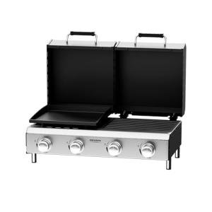 Bonnlo 4-Burner Gas Grill and Griddle Combo