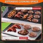 CIG Garden 3-Burner Propane Gas Grill Combo