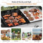 CIG Garden 2-Burner Propane Gas Grill Combo