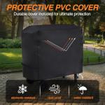 3-Burner Flat Top Gas Griddle with Cover