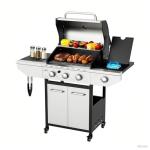 LOUAORIS 3-Burner Stainless Steel Propane Grill