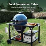 Brand-Man 22" Charcoal Grill and Smoker Combo
