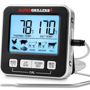 Alpha Grillers Digital Food & Meat Thermometer